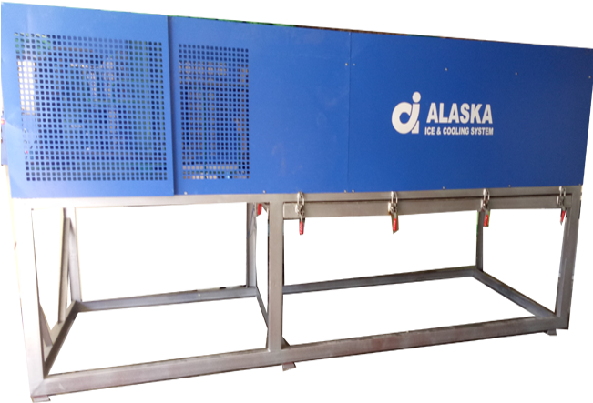 Of Block Ice Plants Can Also Be Containerized To Allow - Alaska (650x550), Png Download
