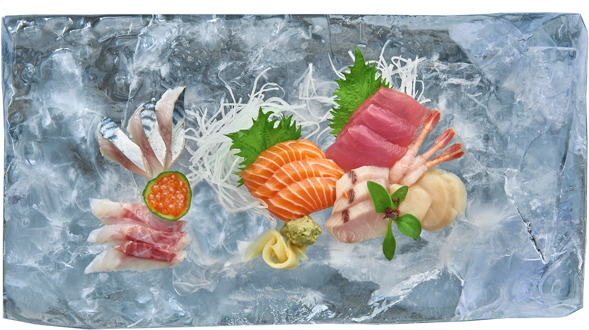 Raw - Sushi And Robata By Genji (1624x715), Png Download