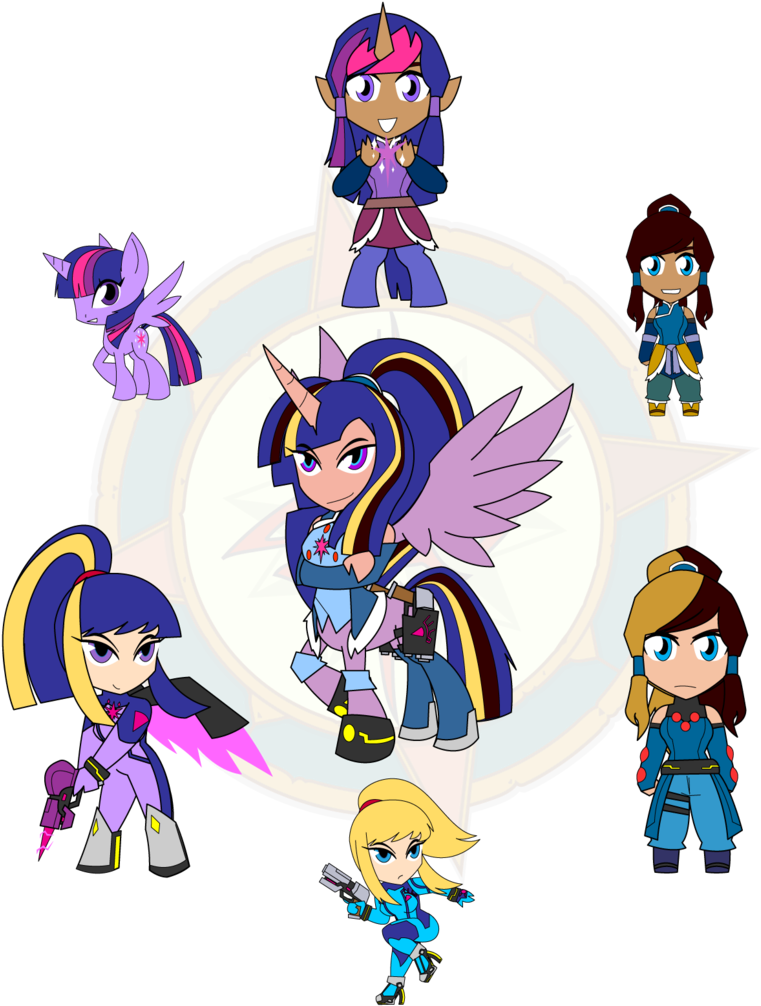 Dragon-fangx, Centaur, Crossover, Fusion, Fusion Diagram, - Twilight Sparkle Metroid (884x1024), Png Download