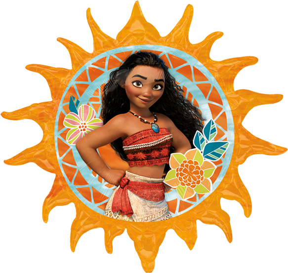 Moana Supershape - Disney Moana Supershape Foil Balloon (600x600), Png Download