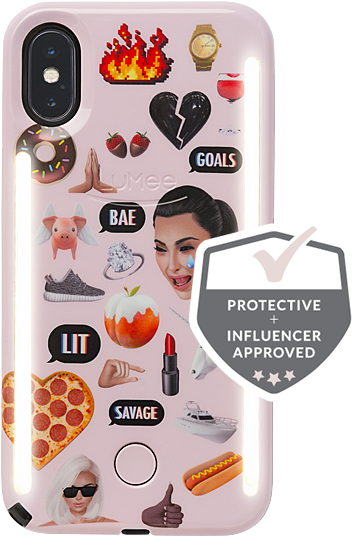 Previous - Iphone X Lumee Case (394x600), Png Download