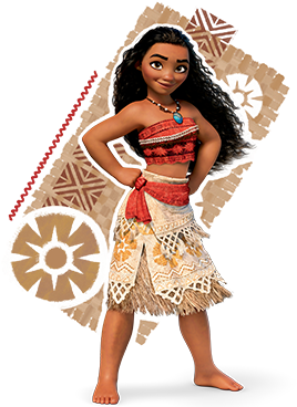 Featured Moana Glasses - Disney Moana Cardboard Cut-out, Multi-colour (555x375), Png Download