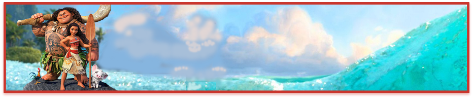 Turron De Manicandy Bar Moana Kit Imprimible - Acco Brands Moana Wall Calendar (932x193), Png Download