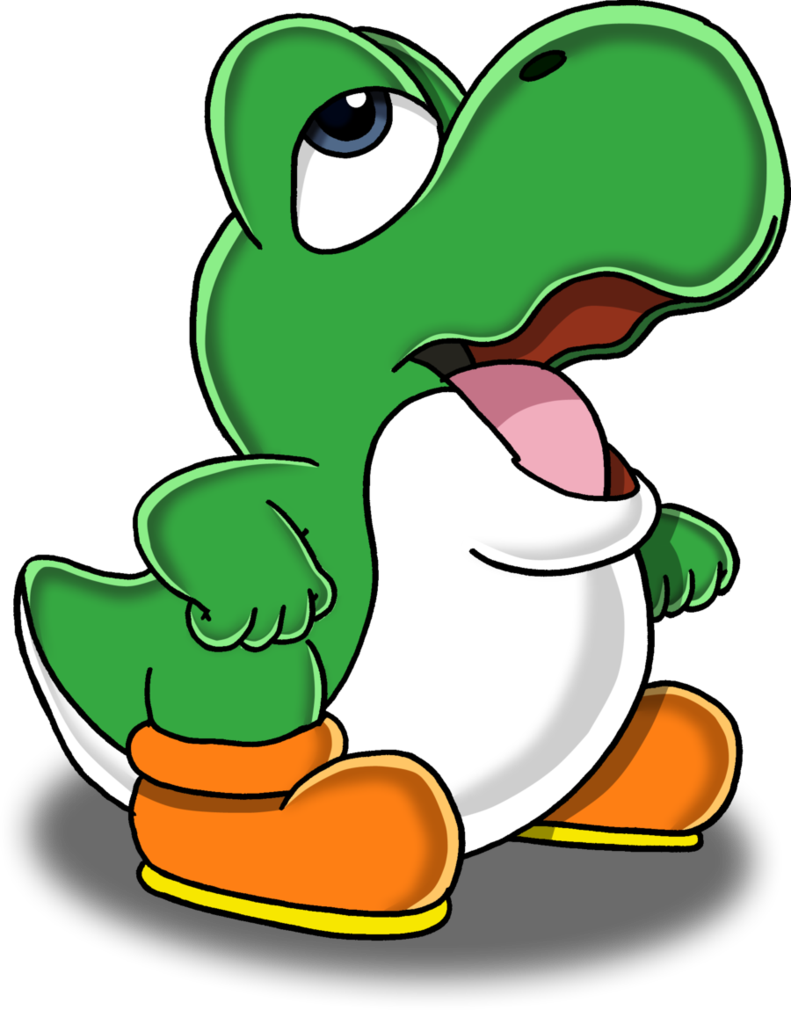 Baby Yoshi By Tails19950 On Deviantart - Easy Baby Yoshi Drawing (791x1010), Png Download
