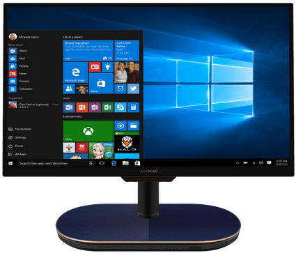 Asus' Creation-targeted, Redesigned Aio 27 Now Available - Zen Aio 27 (724x406), Png Download