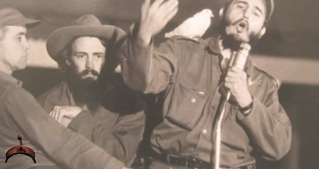 Fidel Castro 2 - Fidel Castro Santeria (620x330), Png Download
