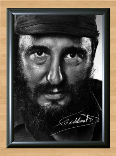Fidel Castro Cuban President - Yousuf Karsh (500x500), Png Download