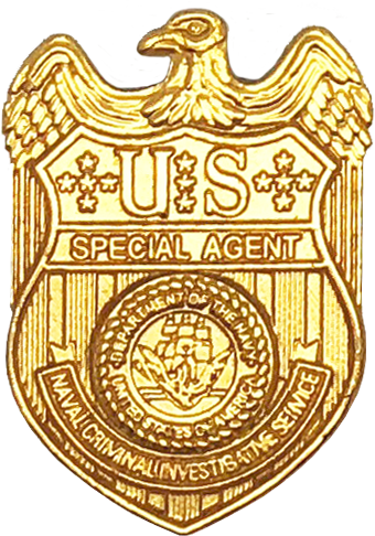 Naval Criminal Investigation Service Badge Lapel Pin - Naval Criminal Investigative Service Badge (340x486), Png Download