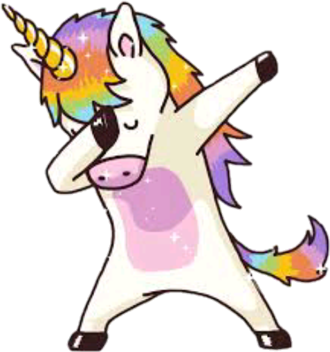 Report Abuse - Unicornio Dab Png (480x768), Png Download