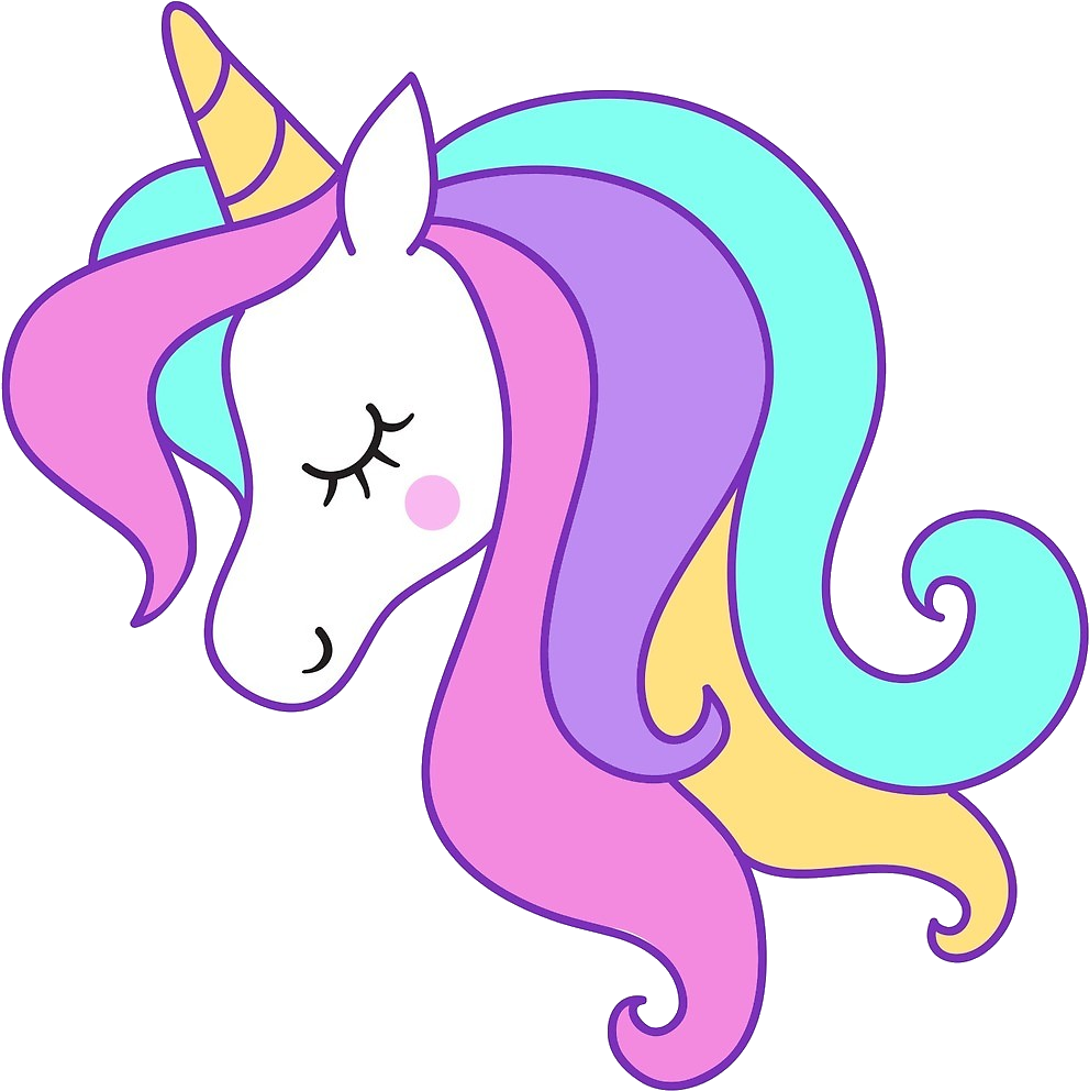 Imágenes De Unicornio Con Fondo Transparente, Descarga - Clip Art Unicorn Head (1000x993), Png Download