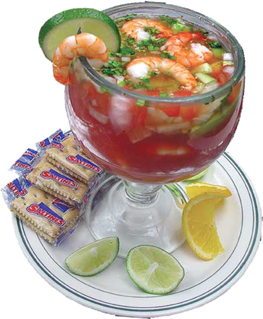 Shrimp Cocktail - Quien No Conoce A Dios A Cualquier Santo Le Reza Colegios (700x490), Png Download