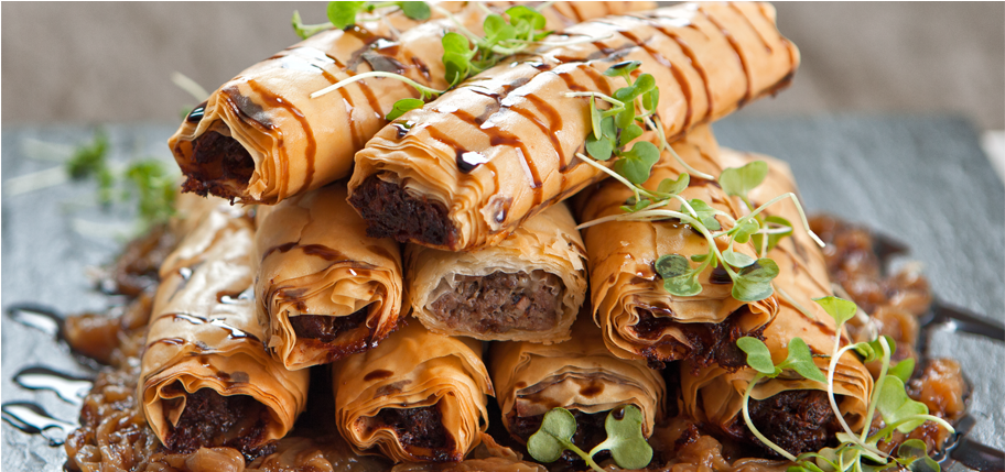 Shrimp Cocktail - Dish (1178x428), Png Download