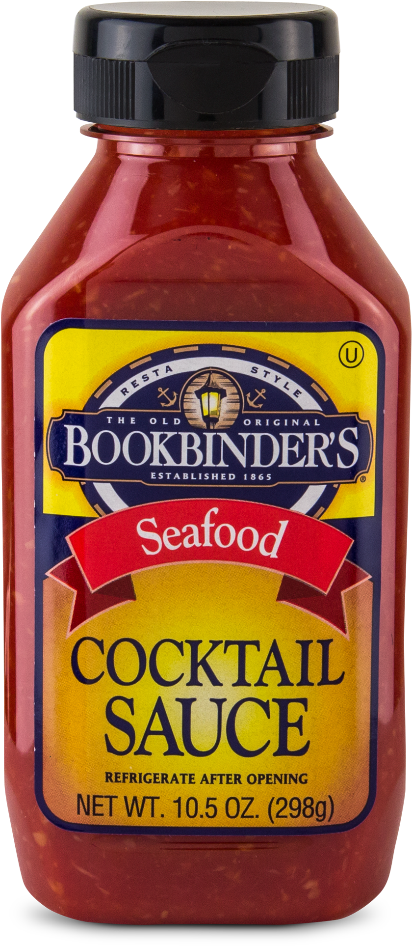 This Cocktail Sauce Is Made With Tomato Paste Mixed - Bookbinders Cocktail Sauce, Seafood - 10.5 Oz (998x2018), Png Download