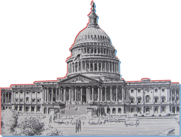 Us Capitol - U.s. Capitol (814x591), Png Download