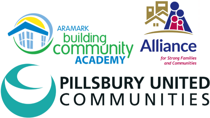 On Abc Day Aramark Volunteers Bring Their Collective - Pillsbury United Communities Logo (770x450), Png Download