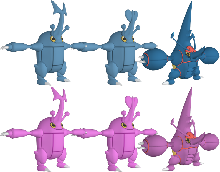 Download Zip Archive - Heracross (750x650), Png Download