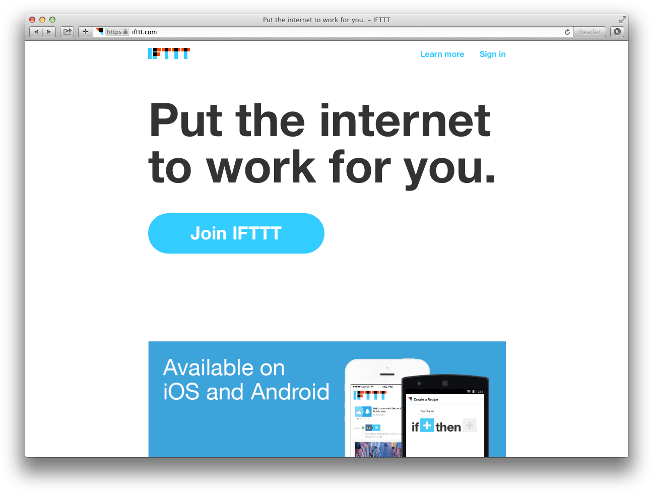 First, Go To Ifttt - Ifttt (1311x993), Png Download