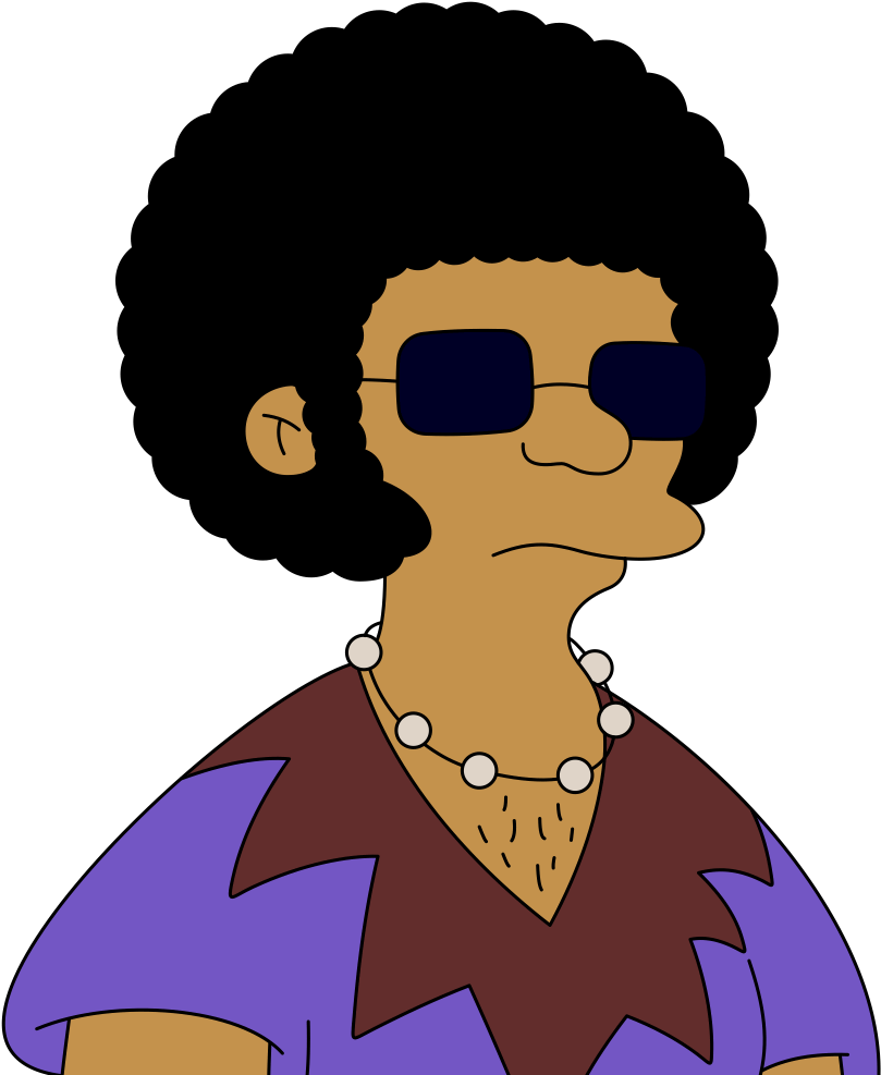 Sideshow Raheem - Simpsons Sideshow Raheem (1000x1000), Png Download