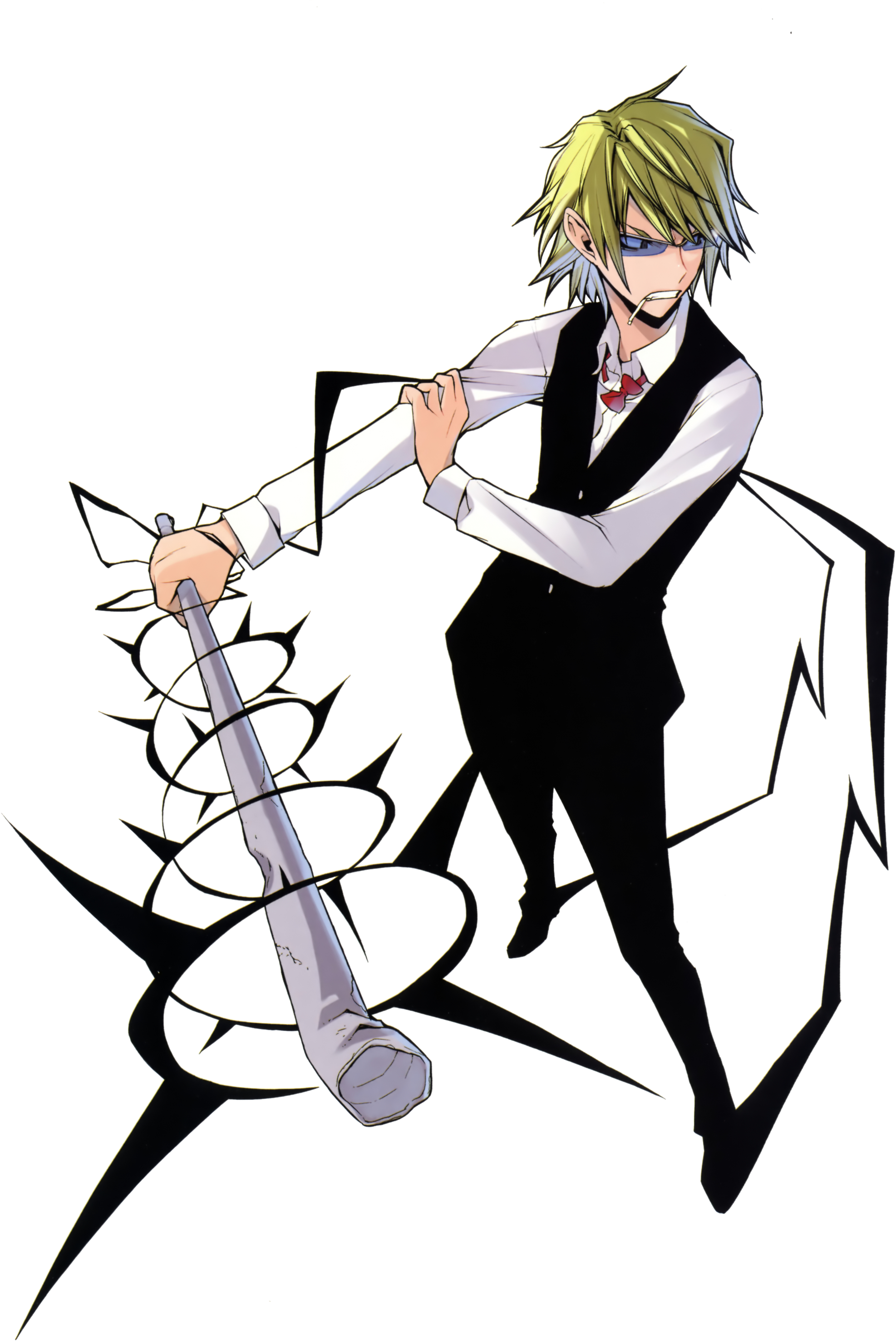 Angry Guy - Durarara Shizuo Png (2100x2970), Png Download