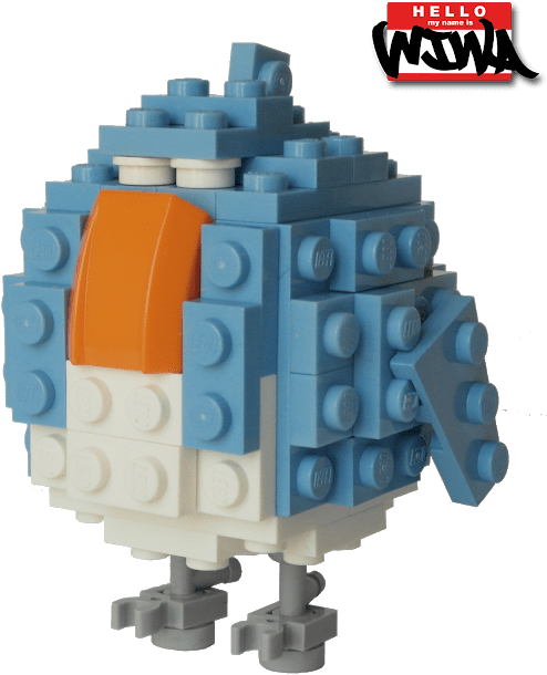 Anyway, Wiwaedu Is An Imaginative Guy - Interlocking Block (552x640), Png Download