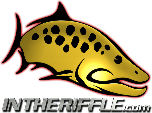 In The Riffle Trout Logo Fly Fishing - Waterproof Fishing Sling (600x456), Png Download
