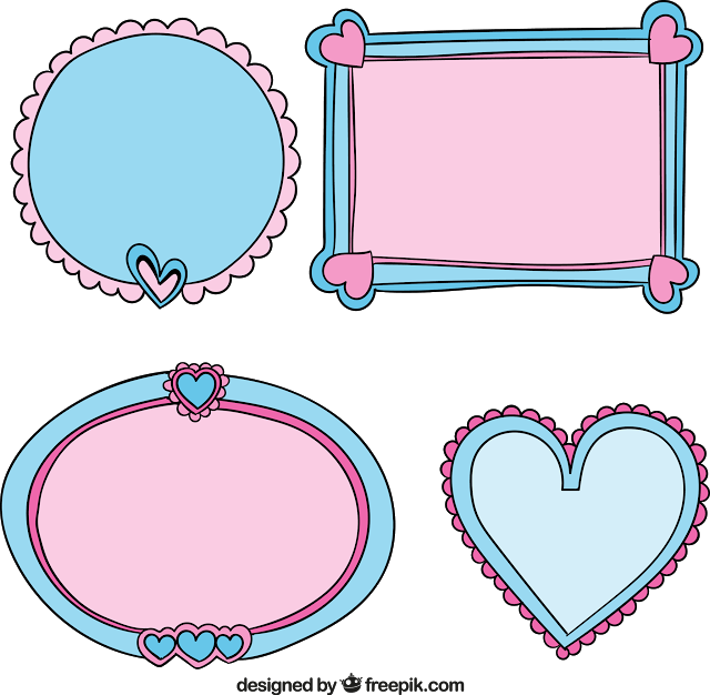 Molduras Para Etiquetas Kx72 Ivango - Molduras Frames Png (640x626), Png Download