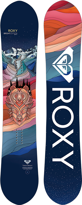 Roxy Bright Edition - Torah Bright Snowboard Roxy (600x900), Png Download