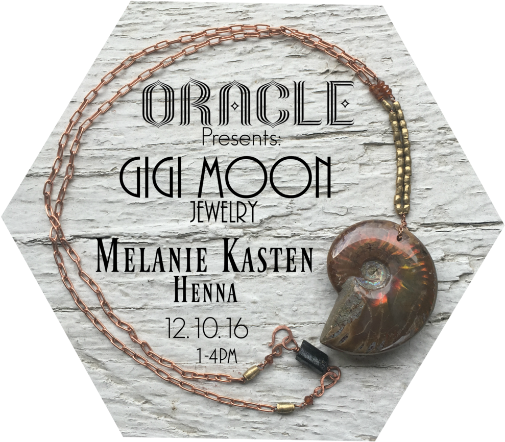 Oracle Gigi Henna Flyer - Locket (1000x1000), Png Download