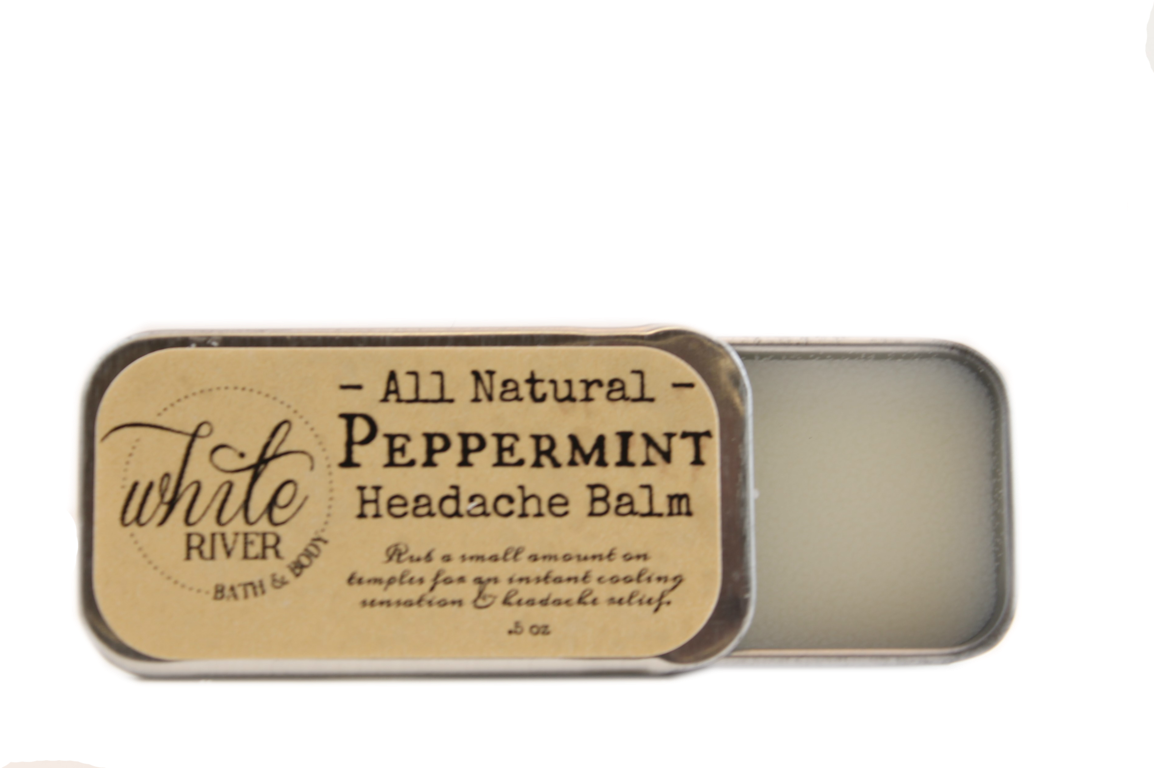 Svasthya Body & Mind Peppermint Headache Balm 2 (1200x800), Png Download