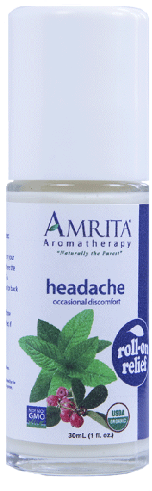 Headache Reliever - Organic - Aromatherapy (800x800), Png Download