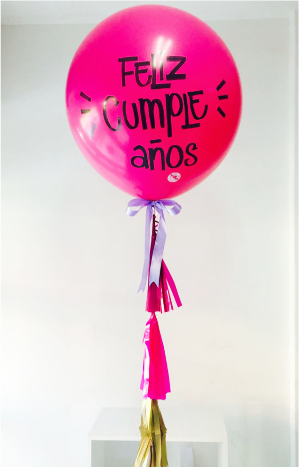 Globote Rosa Primorosa Q300 - Globos Rosas Gigantes (960x935), Png Download