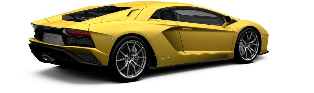 Lamborghini Aventador S Png (1100x441), Png Download