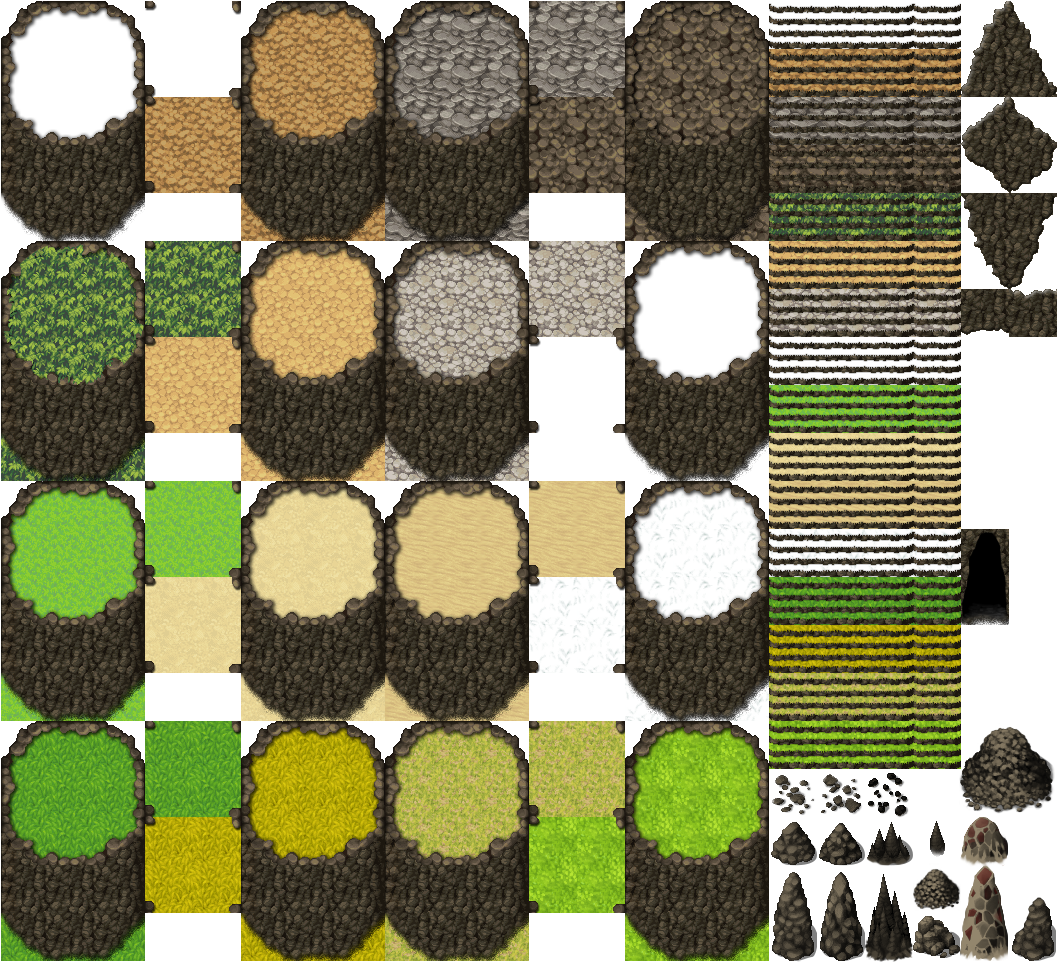 [ Img] - Rpg Maker Mv Tile (1056x1056), Png Download