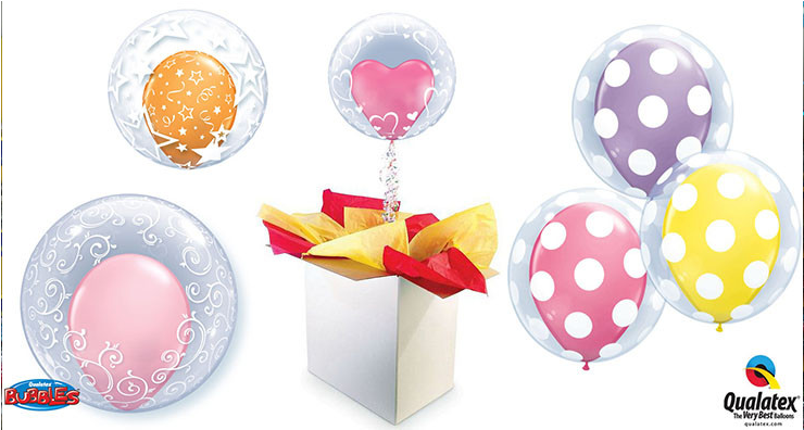 Globos Deco Bubbles - Pioneer Balloon Company Fancy Filligree Deco Bubble, (1140x395), Png Download
