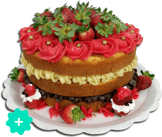 Bolo - Fruit Cake (574x503), Png Download