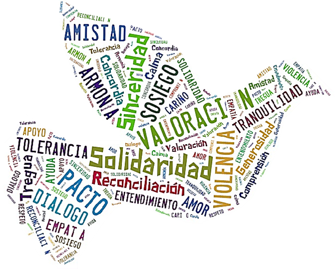 Paloma De La Paz - Ausencia De Violencia O Guerra (668x535), Png Download