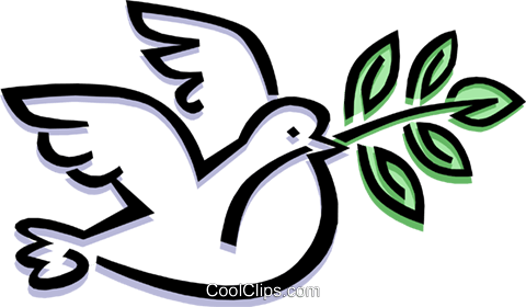 La Paz De Aves Paloma Libres De Derechos Ilustraciones - Society Of Friends Quakers (480x280), Png Download