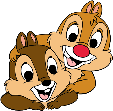 Chip And Dale Clip Art - Chip And Dale Png (500x491), Png Download