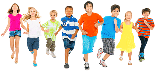 Arctic Gymnastics Is Offering Daily And Weekly Camps - Children Running (518x237), Png Download