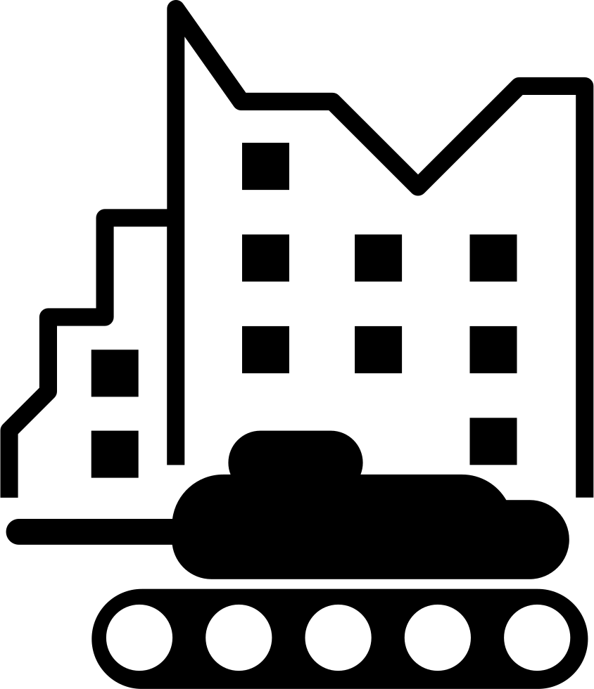 Militar Tank In City Street Comments - Iconos Militar Png (844x980), Png Download