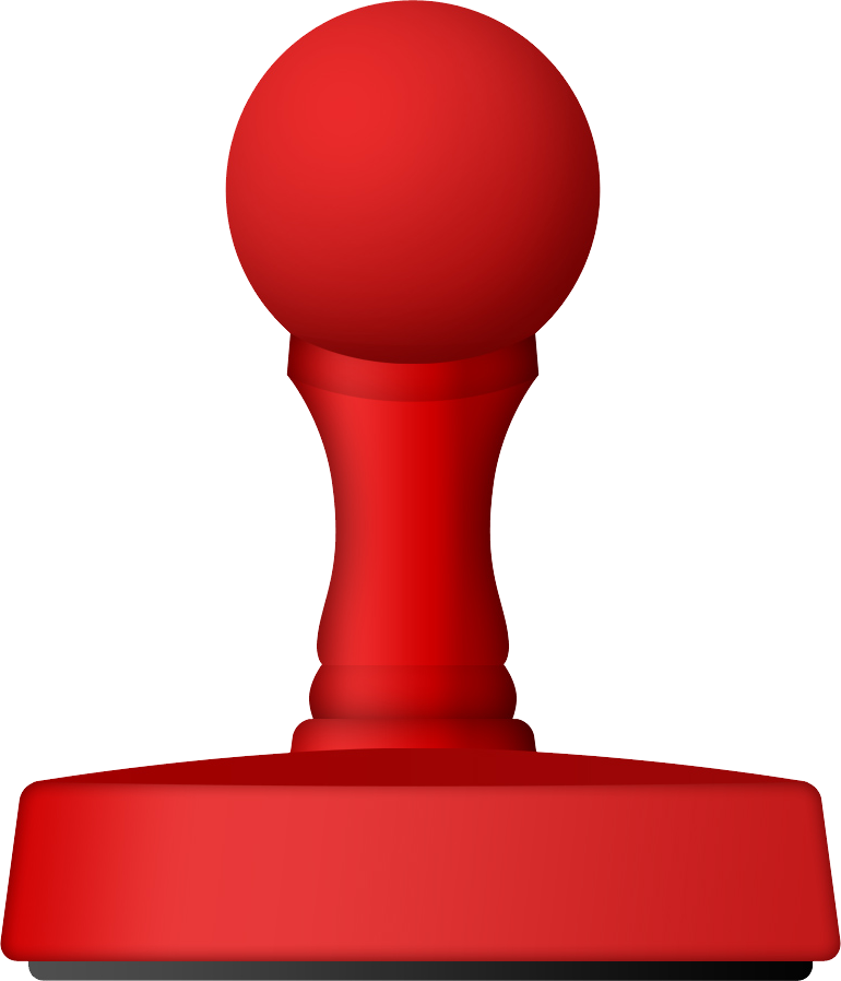 Rubber Stamp (770x898), Png Download