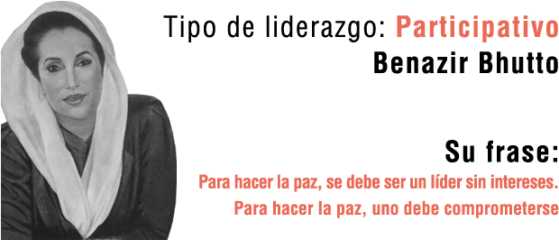 Tipo De Liderazgo De Benazir Bhutto - Benazir Bhutto (650x274), Png Download
