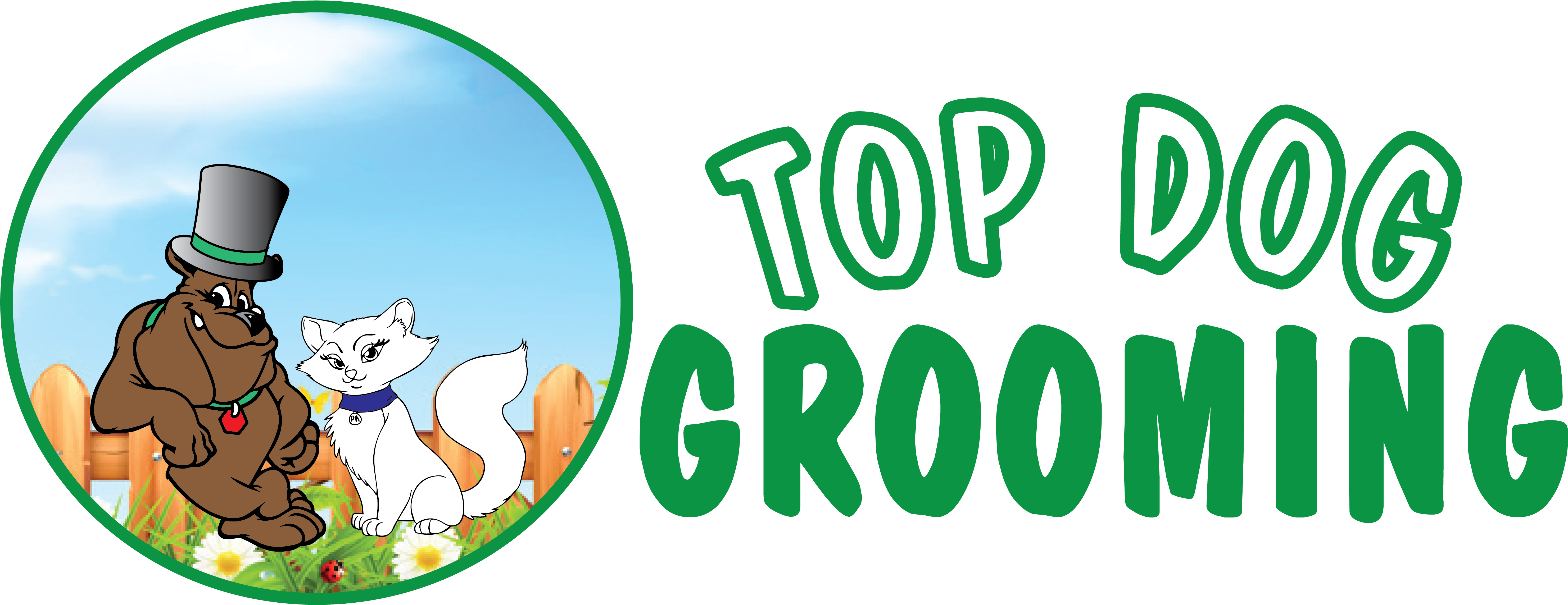 Main Logo - 5 Dogs (7600x3233), Png Download