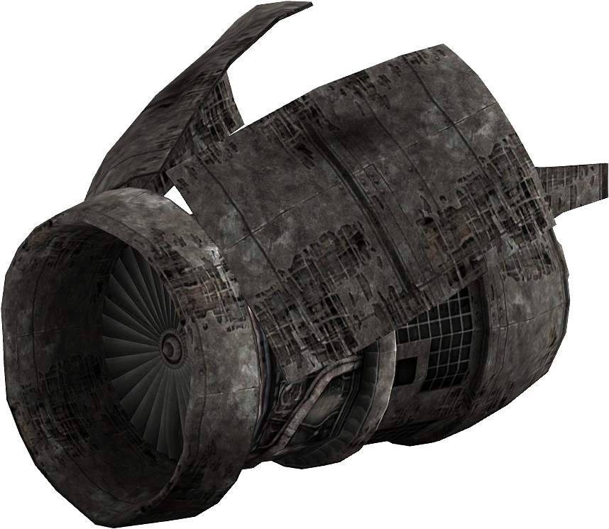 Megaton Turbine Generator - Turbine (933x765), Png Download