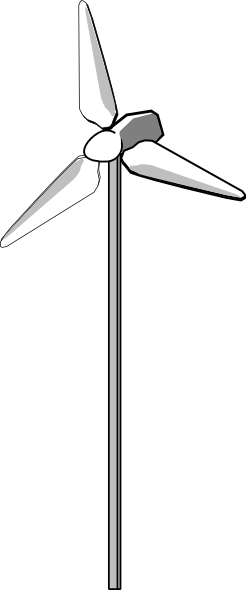 How To Set Use White Turbine Clipart - Clip Art (246x590), Png Download