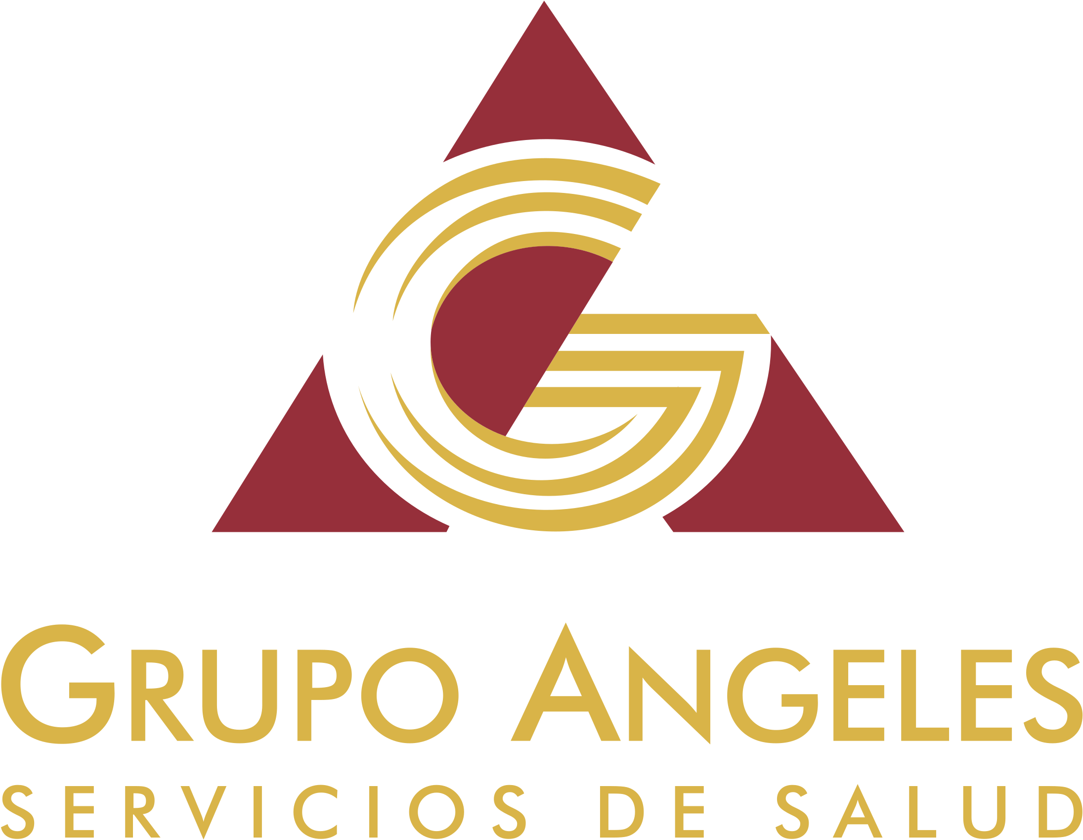 Grupo Angeles Logo Png Transparent - Grupo Angeles (2400x2400), Png Download