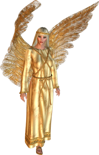 Angeles Gifs Imagenes - Ангелы На Прозрачном Фоне (331x520), Png Download