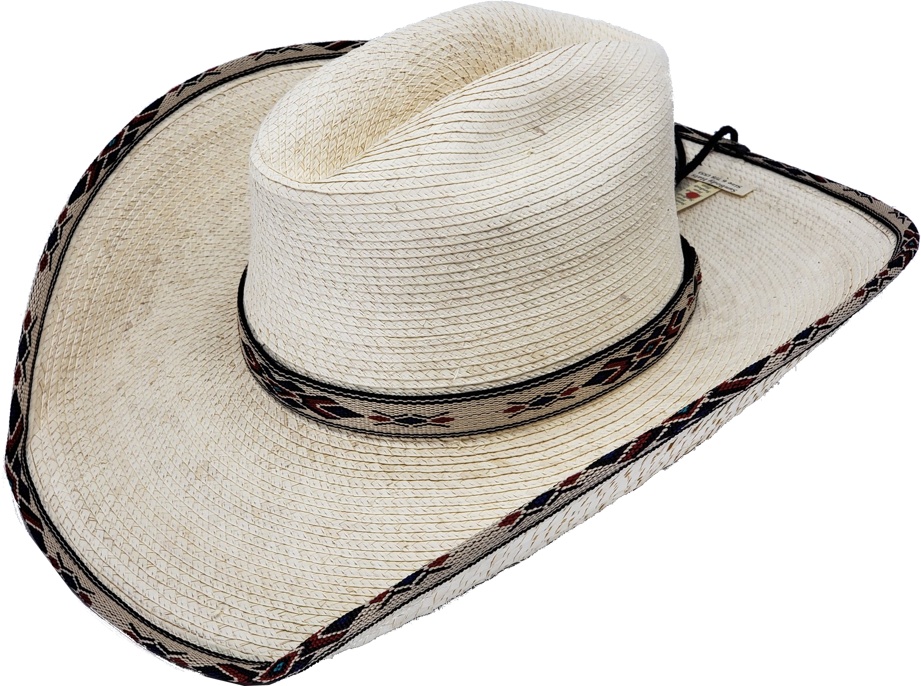 Sunbody "blue Diamond" Palm Leaf - Cowboy Hat (2048x1536), Png Download