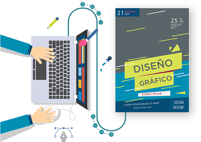 El Diseño Gráfico Definitivamente Es La Representación - Graphic Design (759x600), Png Download