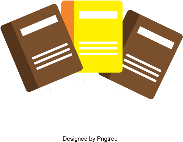 Simple Diseño Grafico De Libros Pintados A Mano - Art (640x640), Png Download